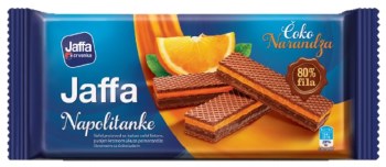 Crvenka Jaffa Napolitanke Wafers with Orange and Chocolate 187g