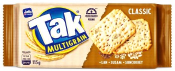 Jaffa Tak Multigrain Classic Posno Lenten Crackers with Seeds 115g