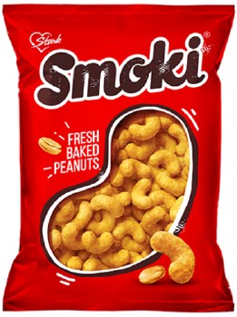 Stark Smoki Puffed Peanut Snack 50g