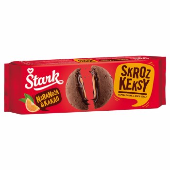 Stark Skroz Keksy Cookies with Orange and Cacao 135g