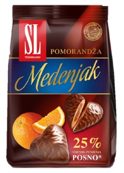 Swisslion Takovo Orange Honey Hearts 150g