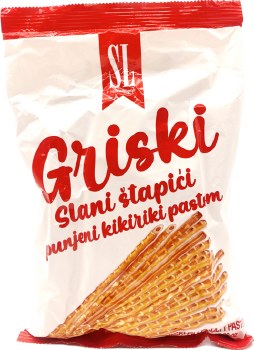 Swisslion Takovo Griski Pretzles with Peanut Butter 150g