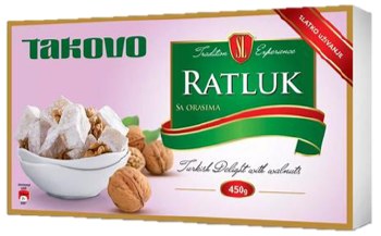 Swisslion Takovo Walnut Ratluk Jelly Candy 450g