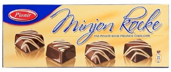 Pionir Minjon Chocolate Covered Dessert Squares 260g