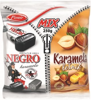 Pionir Mix Negro Candy and Karamela Lesnik 250g