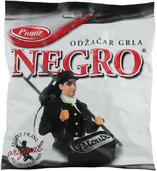 Pionir Negro Hard Filled Candy 400g