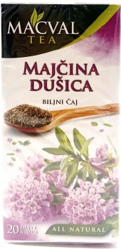 Macval Wild Thyme Herbal Tea Majcina Dusica Biljni Caj 20g