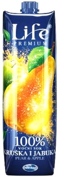 Life Premium Pear and Apple Fruit Juice 1L