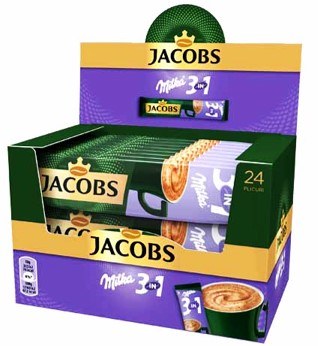 Jacobs Milka 3 In 1 Instant Coffee 24 Packets 432g