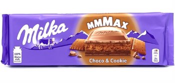 Milka Choco and Cookie Chocolate 300g