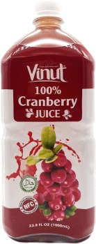 Vinut 100% Cranberry Juice 1L