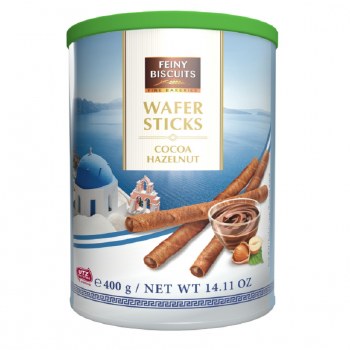 Feiny Biscuits Cocoa Hazelnut Wafer Sticks 400g