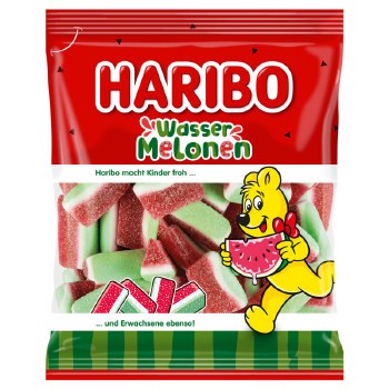 Haribo Wasser Melonen Soft Sweet Watermelon Gummies 160g