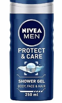 Nivea Men Protect and Care Shower Gel with Aloe 250ml