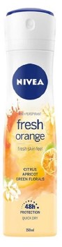 Nivea Fresh Orange and Apricot Spray Deodorant 150ml