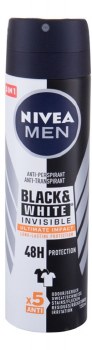 Nivea Men Black and White Invisible Ultimate Spray Deodorant 150mL