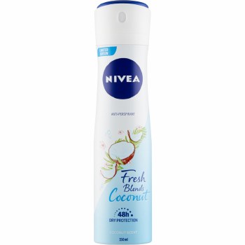 Nivea Fresh Blends Coconut Womens Dry Spray Deoderant 150ml