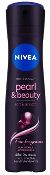 Nivea Womens Pearl Beauty Soft and Smooth Spray Deodorant 150ml