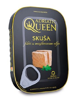 Adriatic Queen Mackerel in Olive Oil 105g