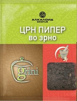 Alkaloid Skopje Black Pepper Corns 8g