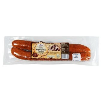 Andys Deli Wedding Style Sausage Kielbasa Weselna 1.7 lbs F