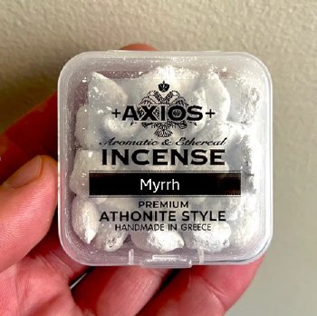 Axios Premium Athonite Myrrh Incense 28g