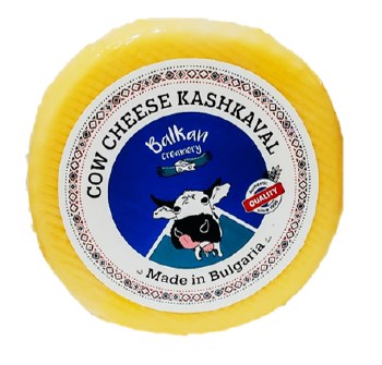 Balkan Creamery Cow Cheese Kashkaval 400g R