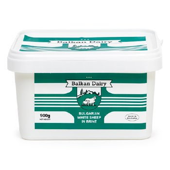 Balkan Dairy Bulgarian White Sheep Feta in Brine 900g R