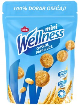 Bambi Mini Wellness Oatmeal Biscuits 70g