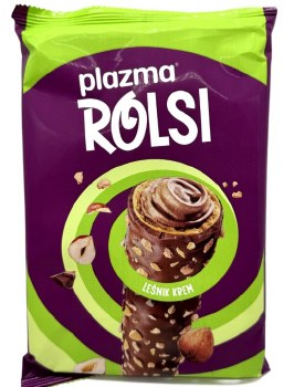 Bambi Plazma Chocolate Rolls Filled with Hazelnut Cream 98g