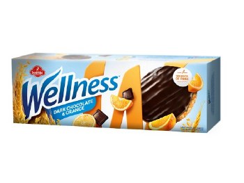 Bambi Wellness Orange and Dark Chocolate Cookies 155g