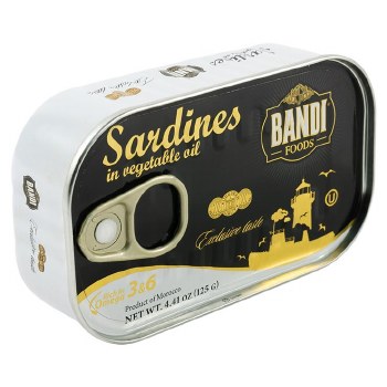 Bandi Sardines in Vegetable Oil 125g