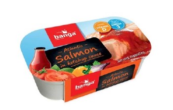 Banga Atlantic Salmon in Ketchup Sauce 120g