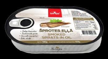 Banga Smoked Sprats in Oil 190g