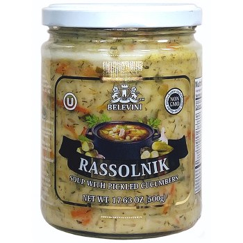 Belevini Rassolnik Pickled Cucumber Soup Concentrate 500g