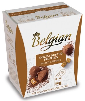 Belgian Salted Caramel Cocoa Dusted Truffles 200g