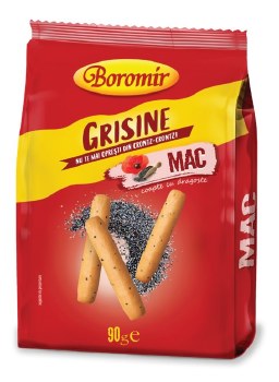 Boromir Bread Sticks with Poppy Seeds Grisine su Mac 90g