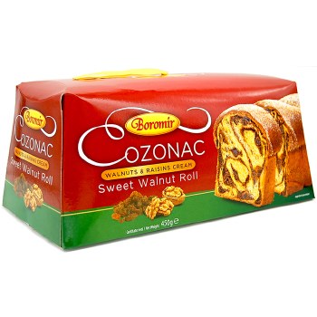 Boromir Cozonac with Walnuts and Raisins Cream Giftbox 450g