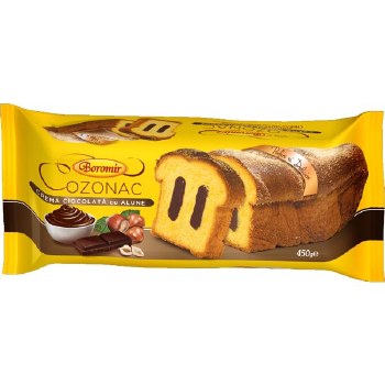 Boromir Cozonac with Chocolate and Hazelnut Cream 450g