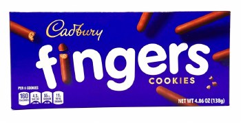Cadbury Fingers Chocolate Cookie Sticks 138g