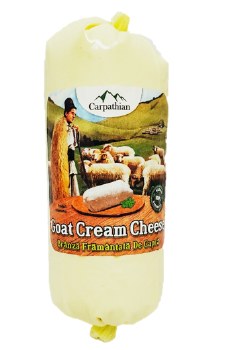Carpathian Branza Framantata de Capra Romanian Goat Cream Cheese Approx. 1 lb PLU 14 F