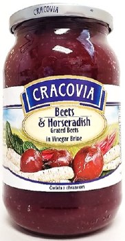 Cracovia Grated Beets and Horseradish 860g