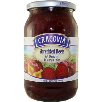 Cracovia Shredded Beets With Onion 860g