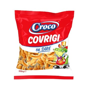 Croco Covrigi cu Sare Pretzels with Salt 200g