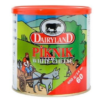 Dairyland Ciftlik Piknik Danish White Cows Milk Cheese in Brine 400g R