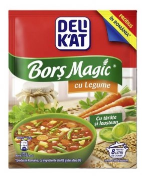 DeliKat Bors Magic cu Legume with Vegetables 65g