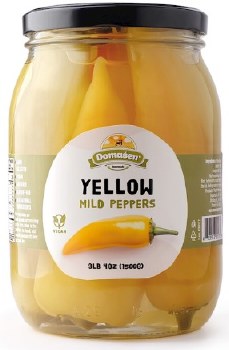 Domasen Mild Yellow Peppers 1500g