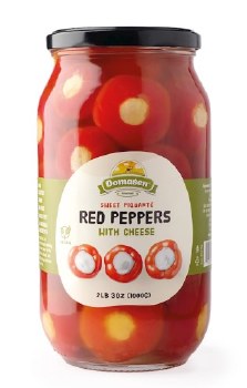 Domasen Red Peppers with Cheese 1000g