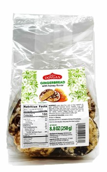Dovgan Gingerbread Cookies with Honey Flavor 250g