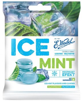 E. Wedel Ice Mint Flavored Hard Candy 90g